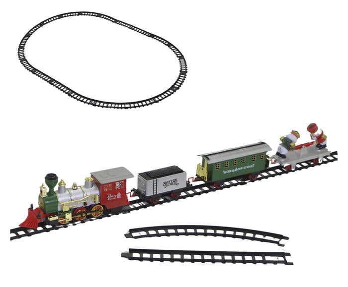 Trem El&eacute;trico Natalino Prata ou Met&aacute;lico - image 0