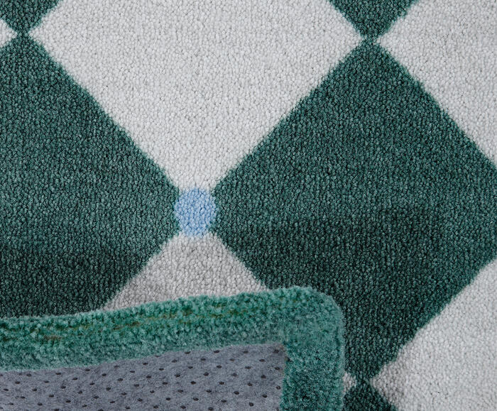 Tapete Xadrez Verde image number 4