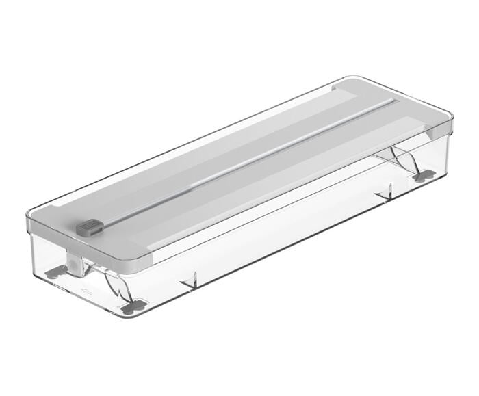 Organizador de Rolos Duplo Clear - Branco Fechado - image 0