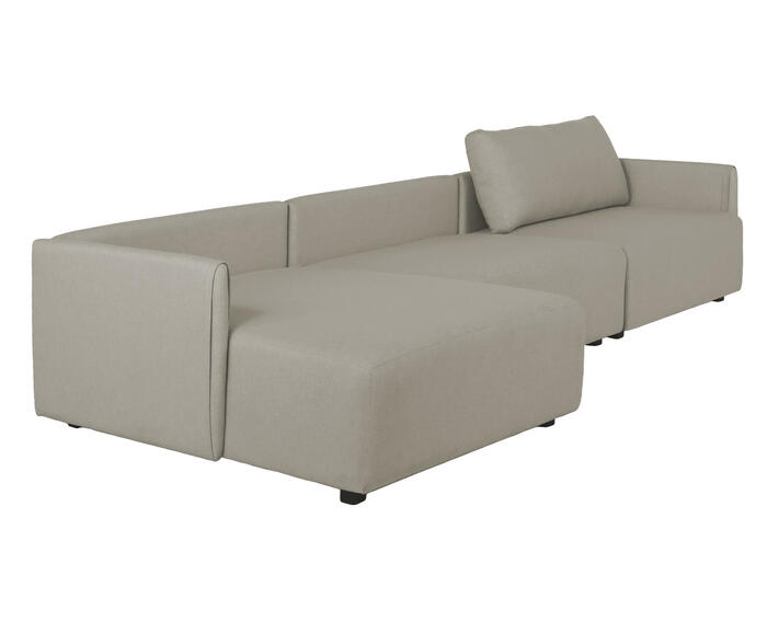 Sof&aacute; Toledo com Chaise Off White - image 1