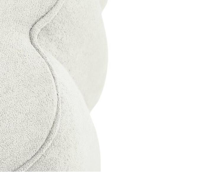 Puff Quadrado Boucle Pitanga image number 6