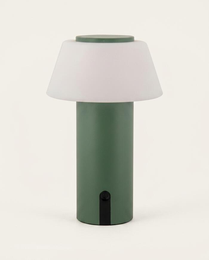 Lumin&aacute;ria de Mesa Recarreg&aacute;cel Bivolt Lizz Verde image number 2