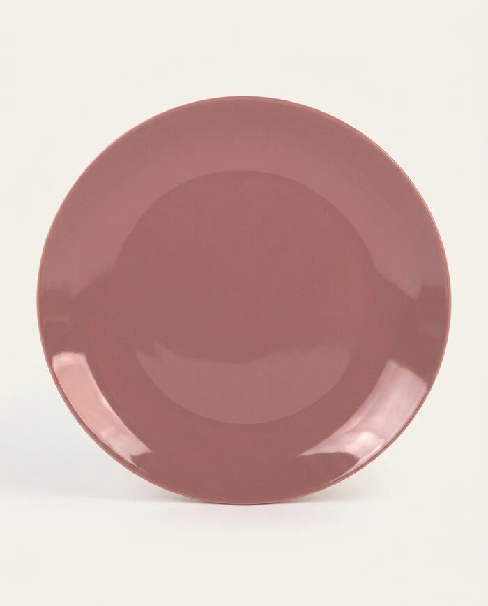 Prato Para Sobremesa Mix And Match em Porcelana Vermelho Blush - image 0