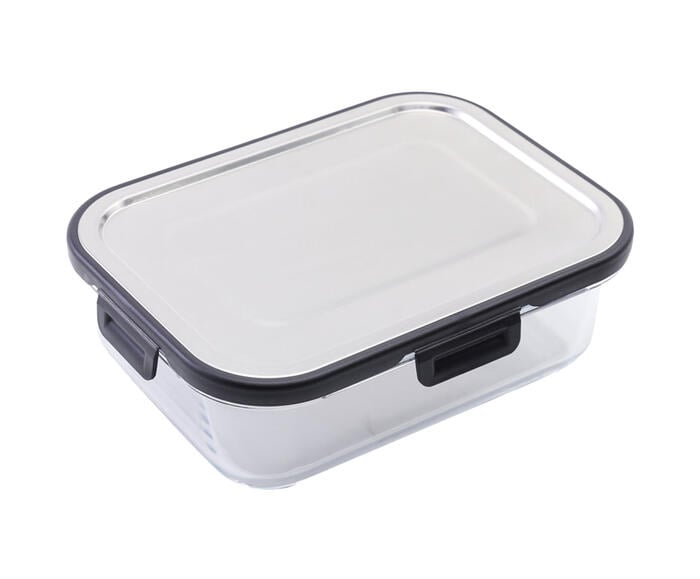Pote Herm&eacute;tico de Vidro Incolor - 1500ml - image 0