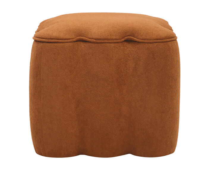 Puff Quadrado Boucle Pitanga image number 5