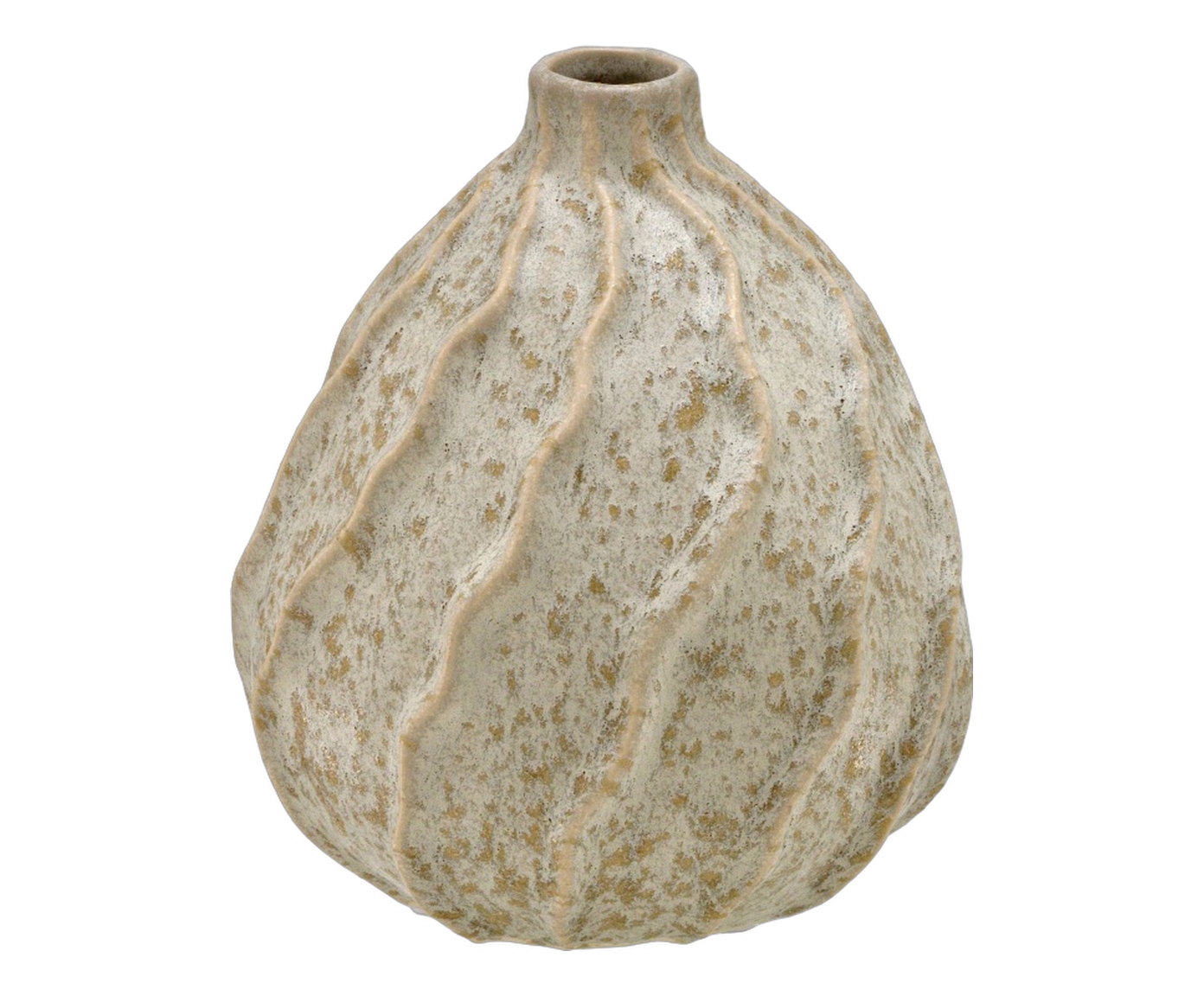 Vaso Decorativo Kairo Cinza e Marrom image number 0