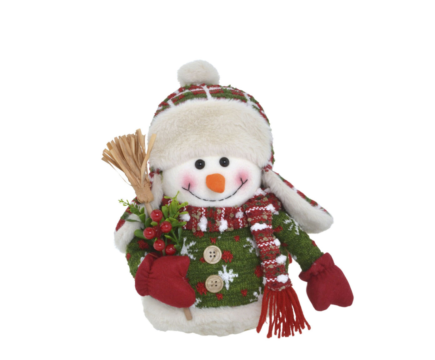 Boneco de Neve Decorativo Sorriso Congelado - image 0