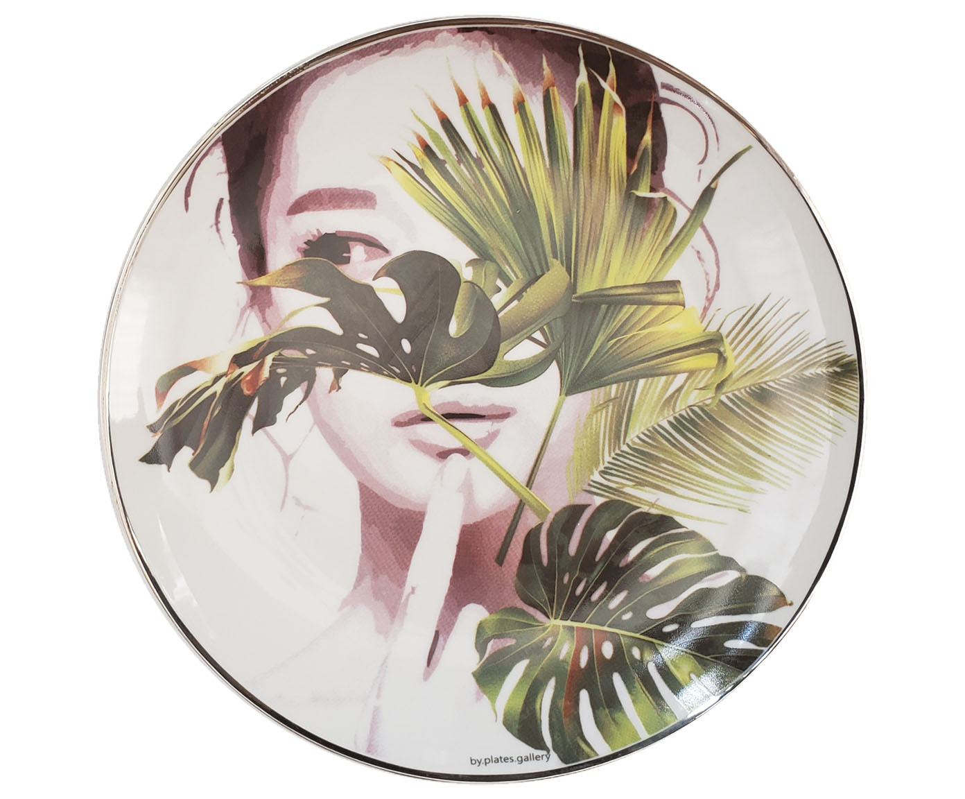 Prato de Porcelana Wild Woman - image 0