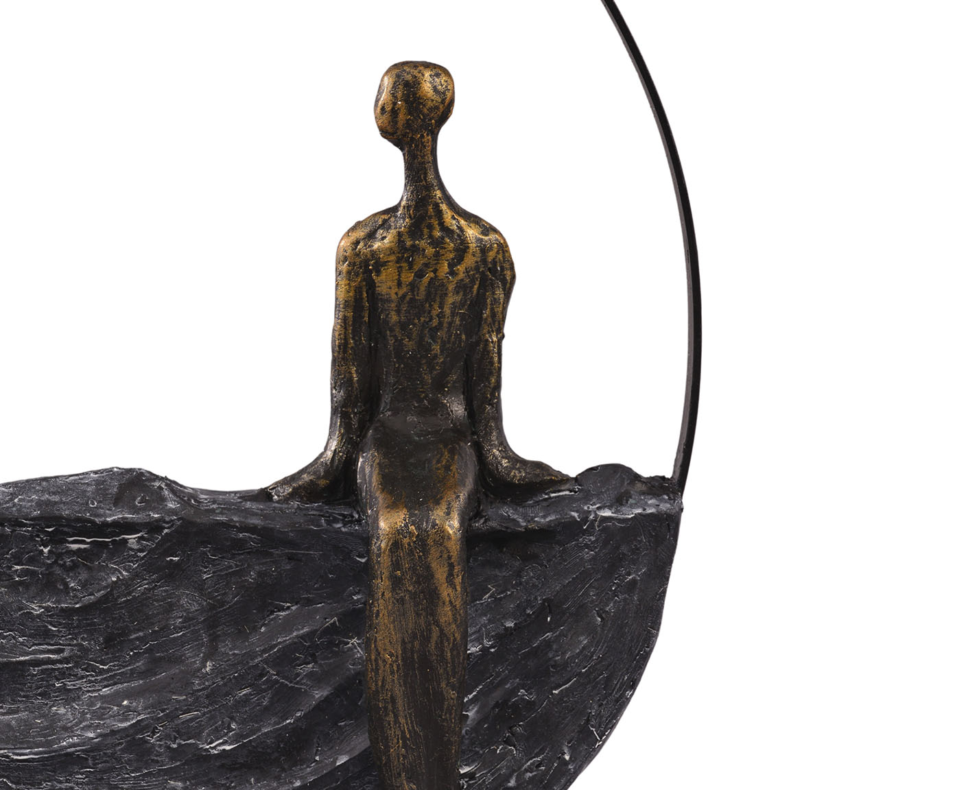 Escultura em Resina Austen I - Preta image number 3