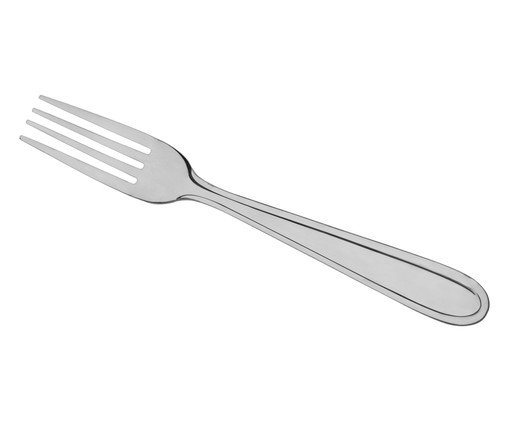 Jogo de Garfos para Sobremesa Gastro Prateado image number 1