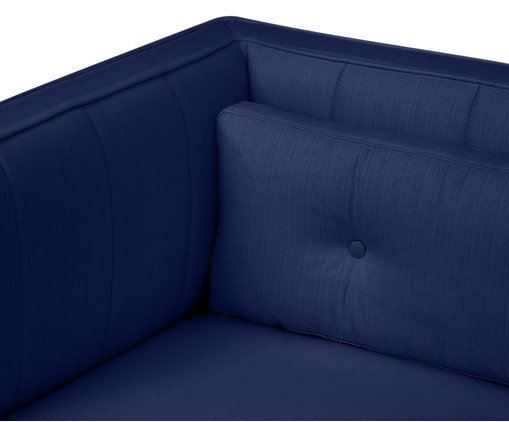 Sof&aacute; Day Bed Bergamo em Sarja - Marinho image number 6