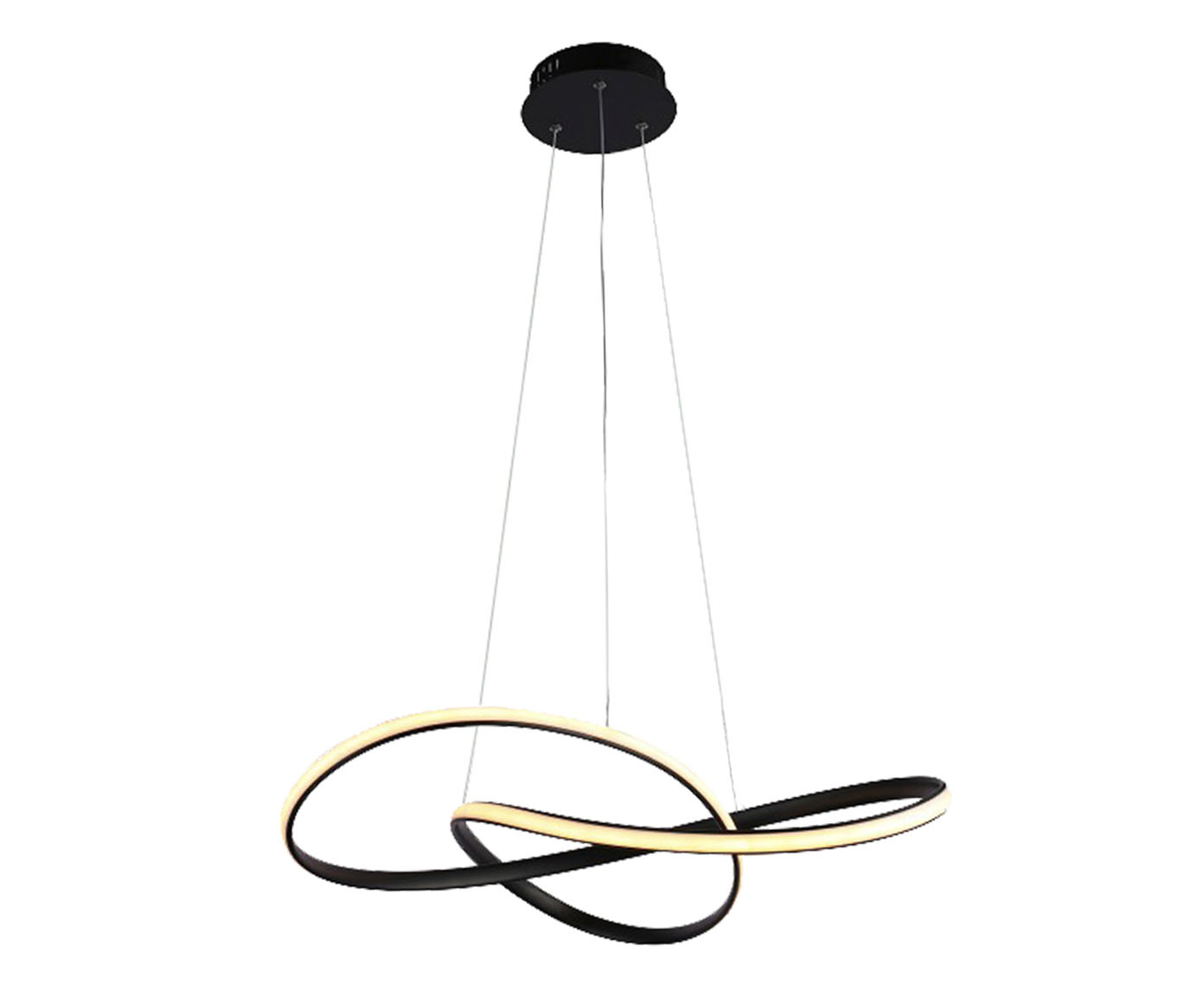 Pendente Atom Preto Bivolt image number 0