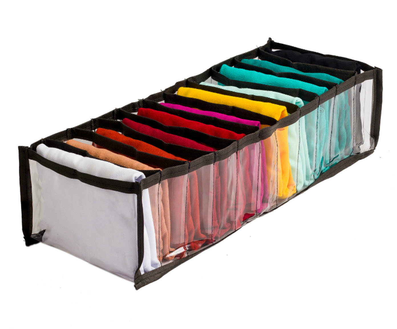 Organizador Colmeia Cristal Premium P Preto - image 0