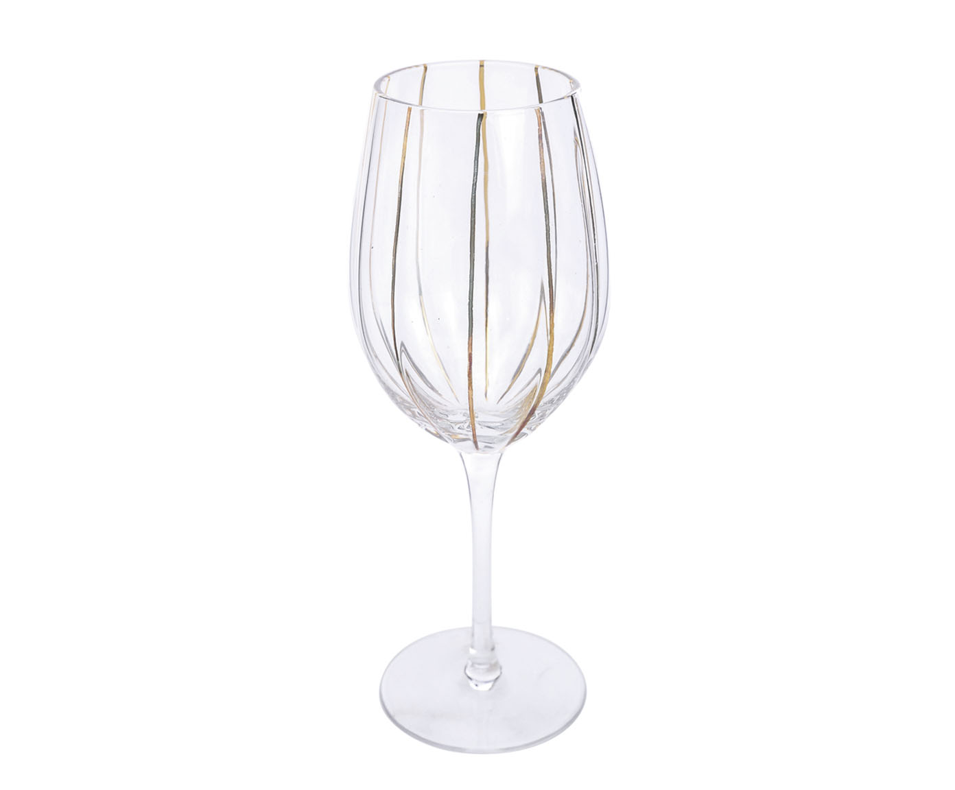 Ta&ccedil;a de Vinho Vidro Linha Ouro Incolor - 455ml - image 0