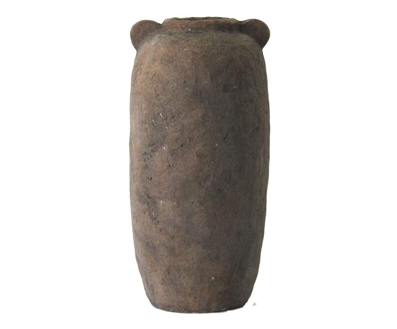 Vaso de Cer&acirc;mica com Superf&iacute;cie Irregular Marrom II - image 0
