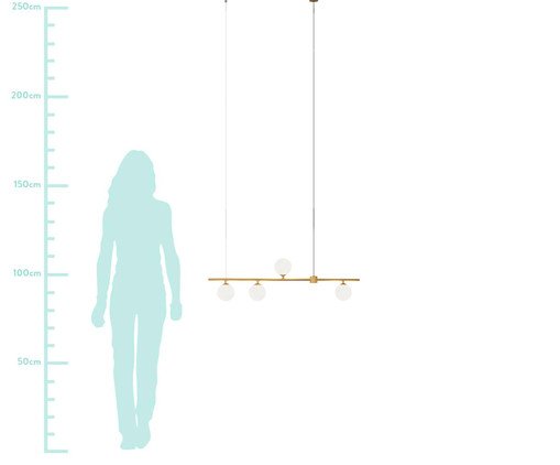 Pendente Moon Hannah - Bivolt - image 1