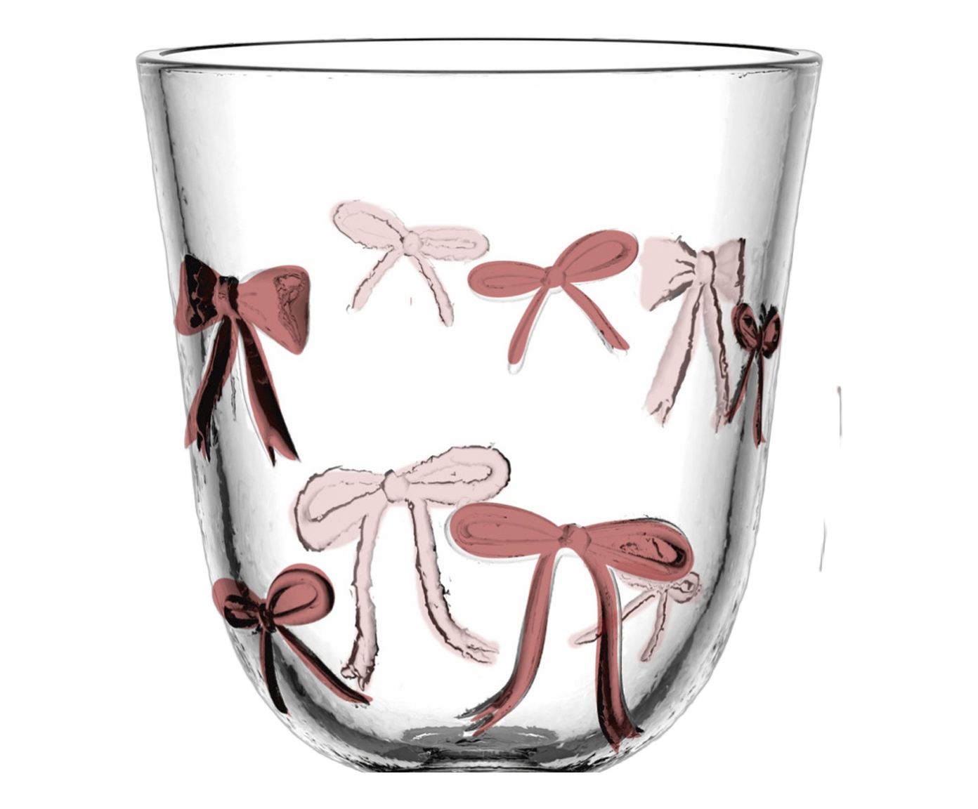 Jogo de Ta&ccedil;as em Cristal Ecol&oacute;gico Belle Ros&eacute; Vintage image number 3