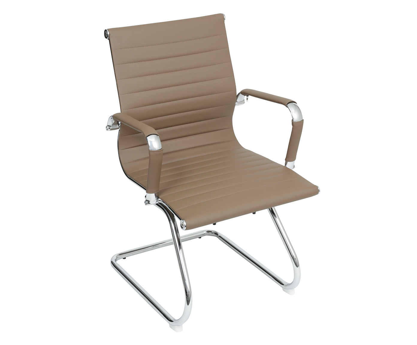 Cadeira Fixa Office Eames Esteirinha - Bege image number 0