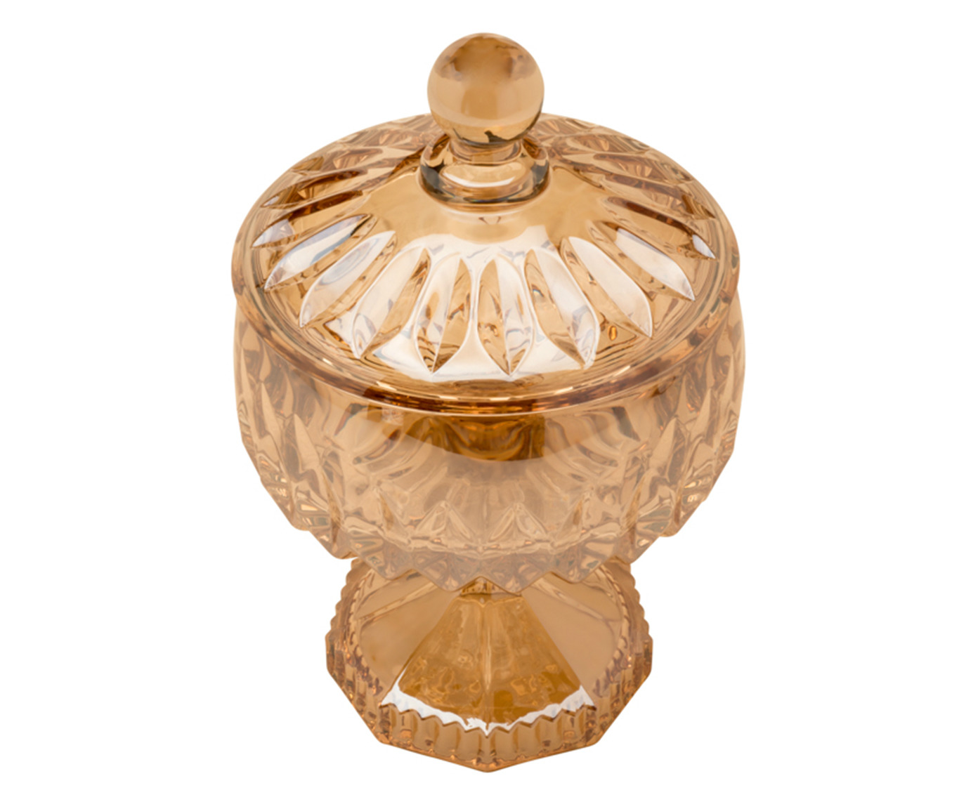 Bomboniere em Cristal Louise &Acirc;mbar - image 1