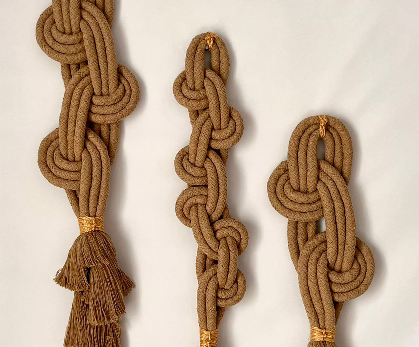 Trio de Adornos Curve, Chain & Style - Avel&atilde; - image 1