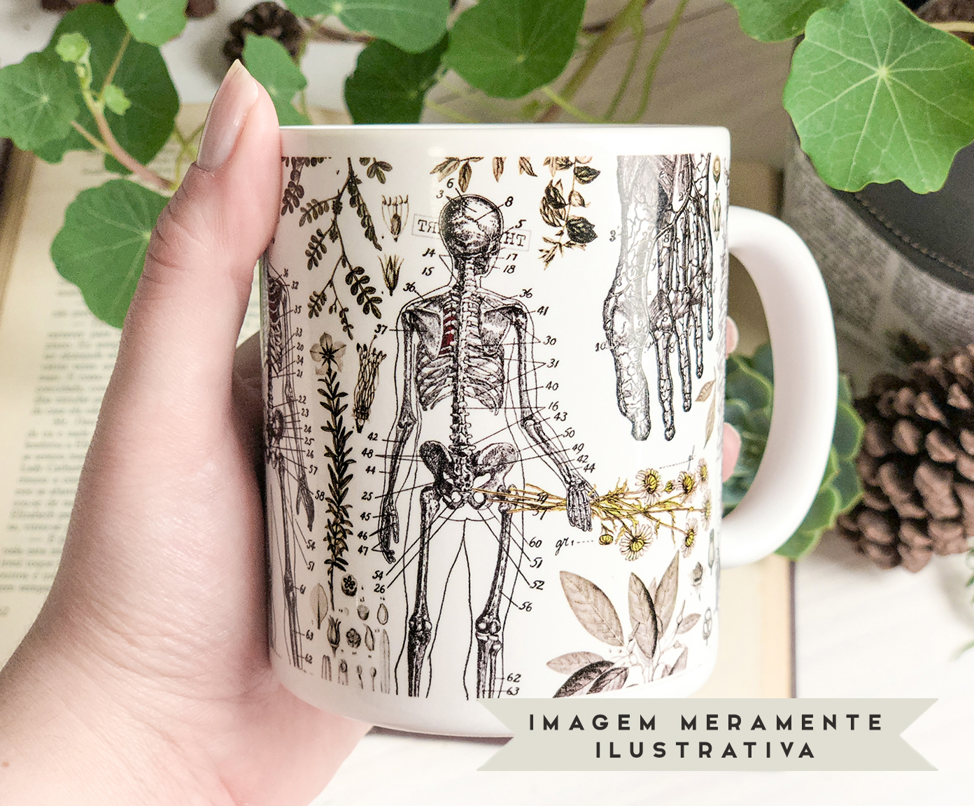 Caneca Esqueleto image number 6