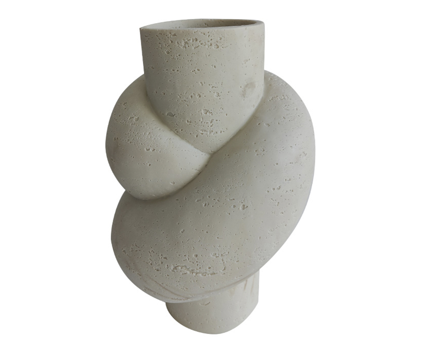 Vaso Decorativo Intrecci Bege - image 0