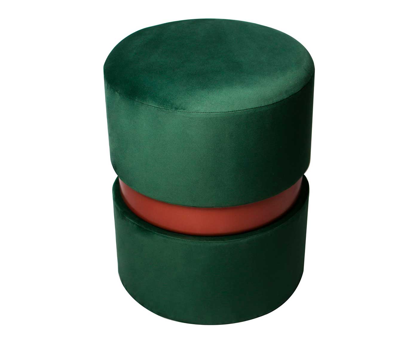 Puff Duo - Verde e Cobre image number 1