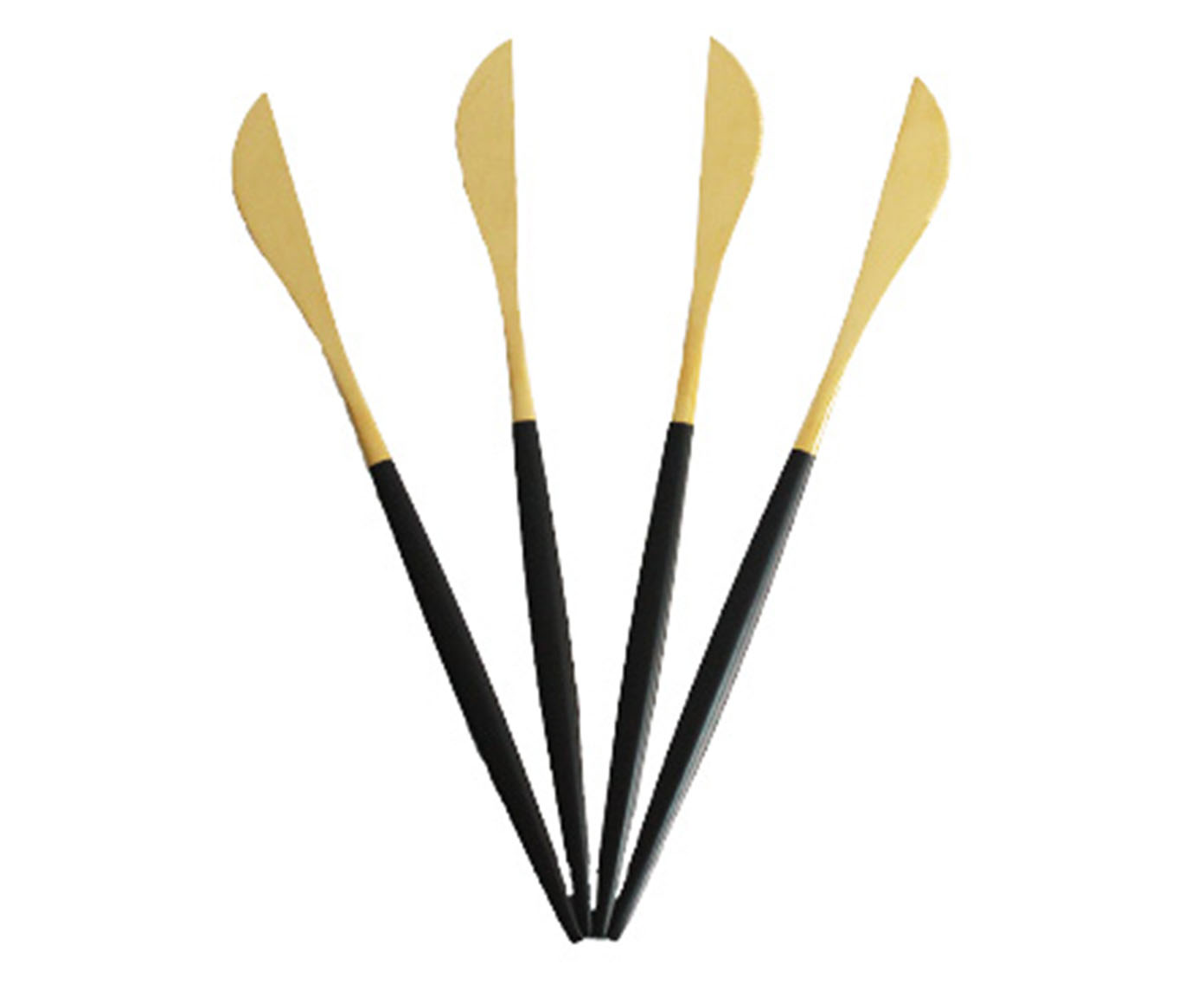Jogo de Facas em Inox Slim Preto image number 0