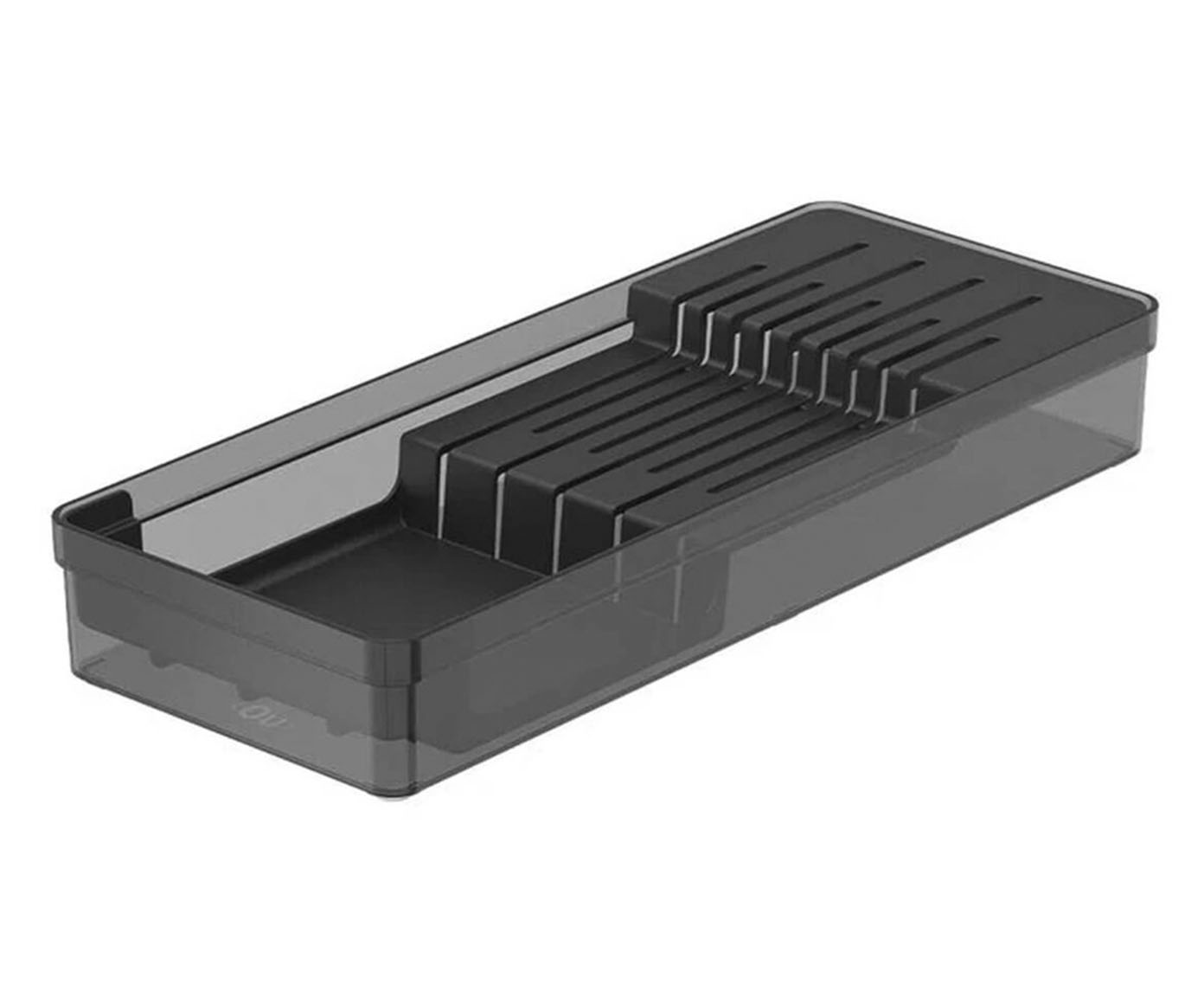 Organizador de Facas Clear - Preto Fechado - image 0