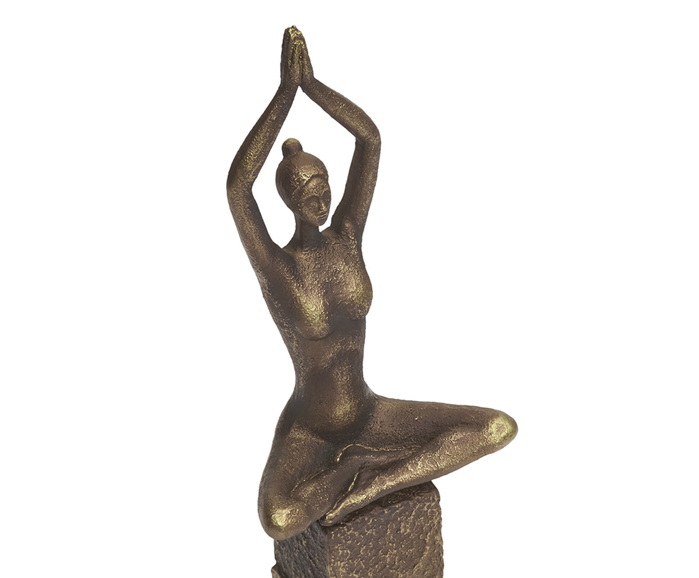 Escultura Yoga em Polirresina image number 2