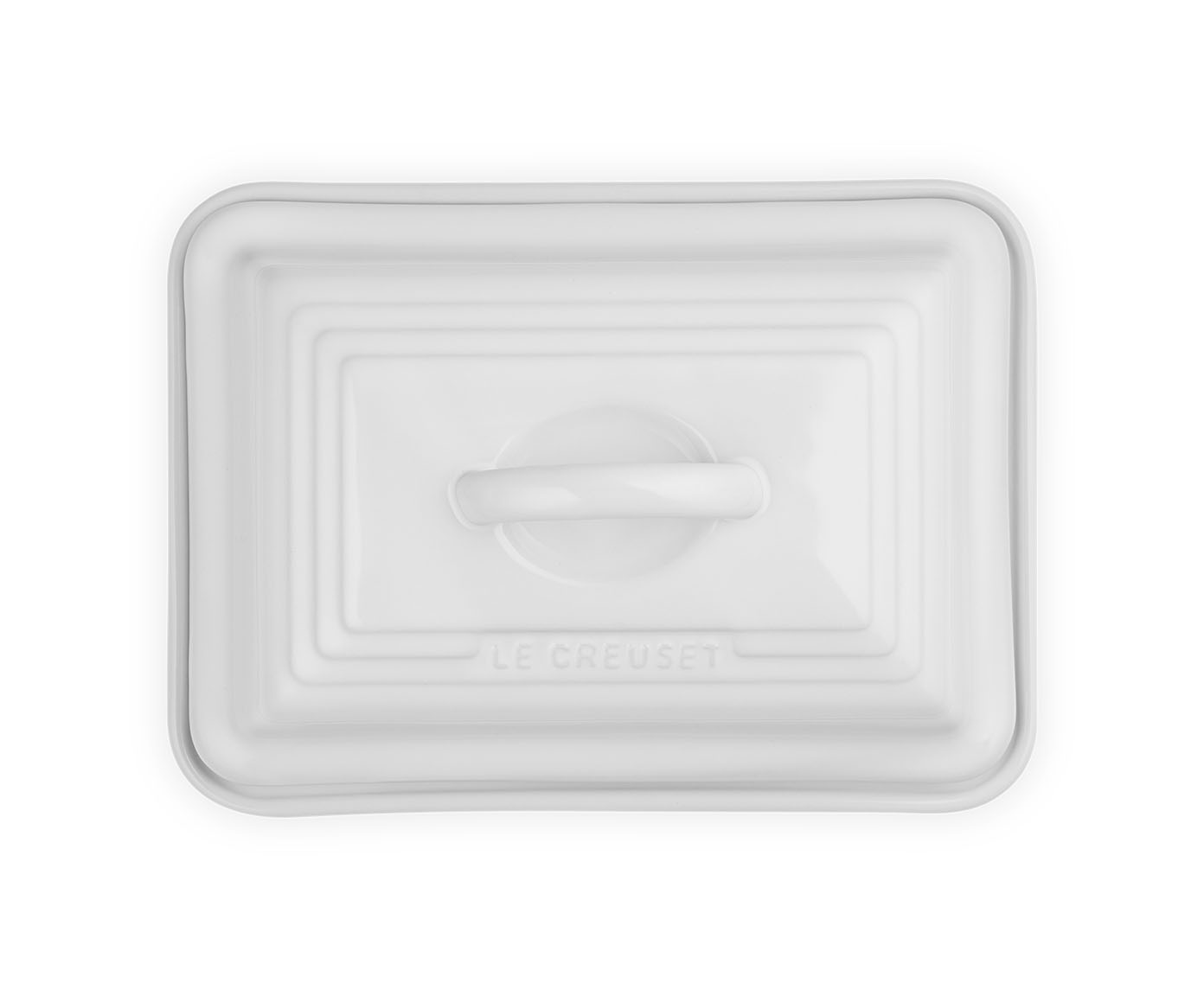 Manteigueira White - 17,2X9X12,6cm image number 2