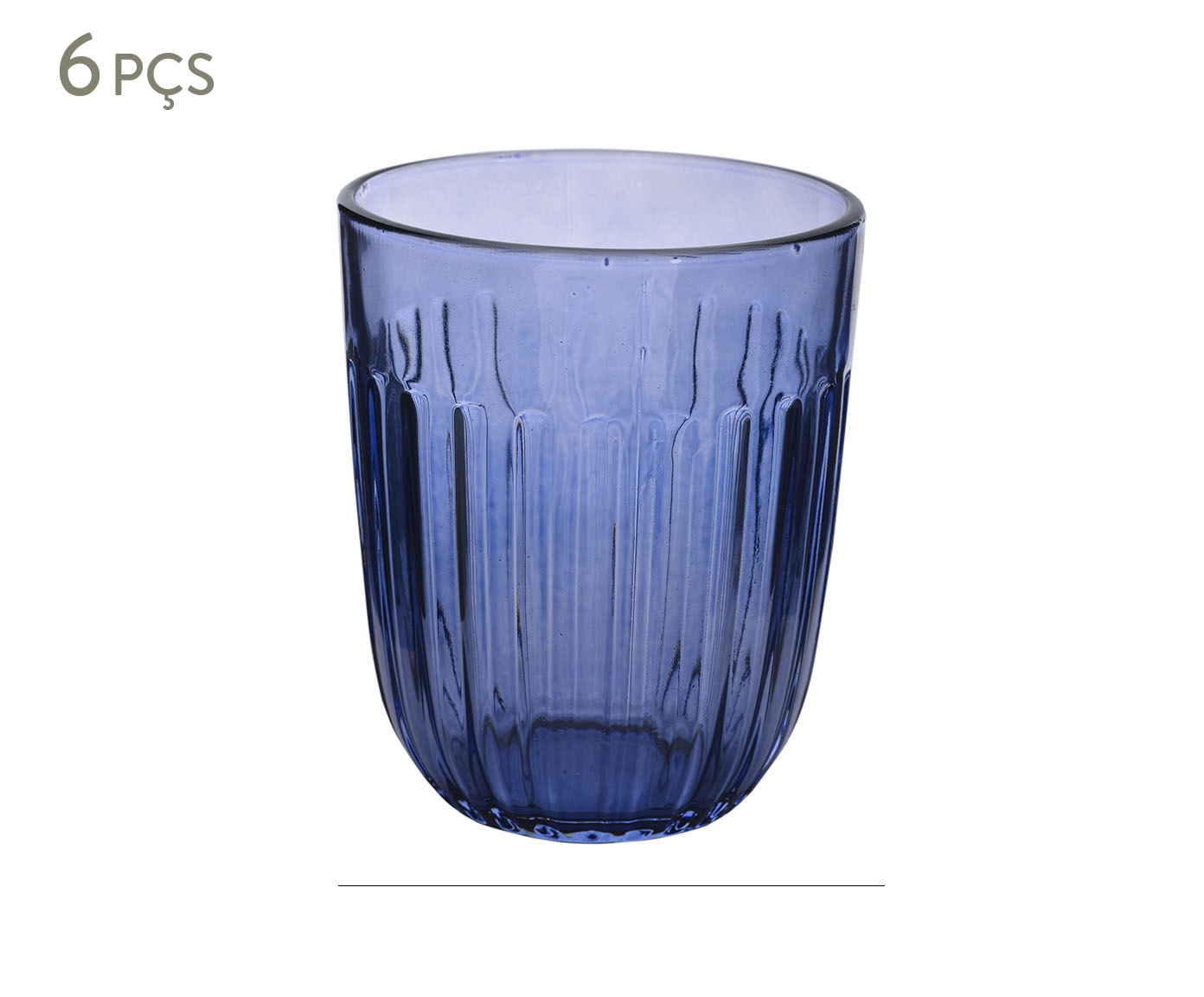 Jogo de Copos Pequenos Athena Blue image number 0