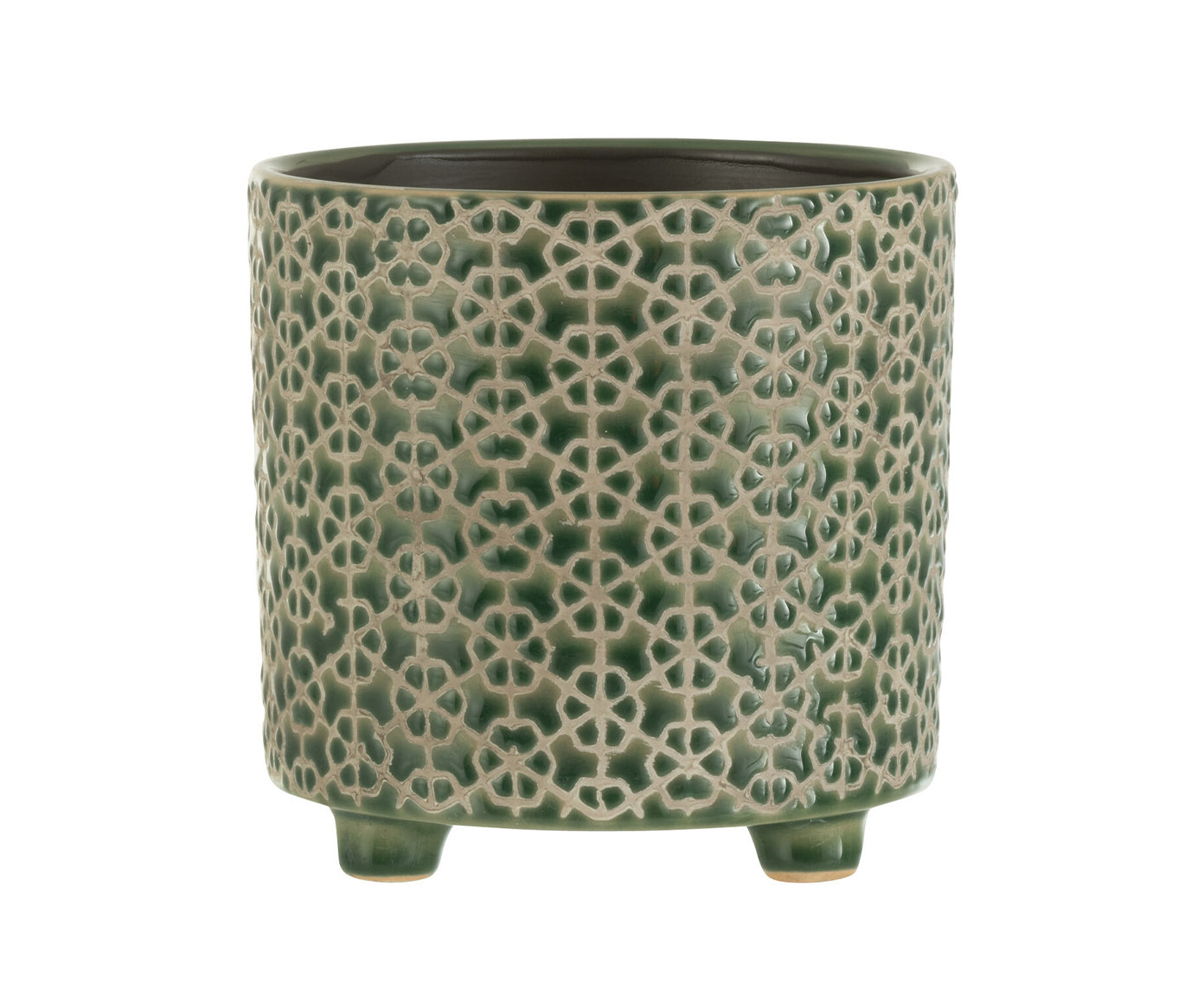 Cachepot Flower Verde - image 1