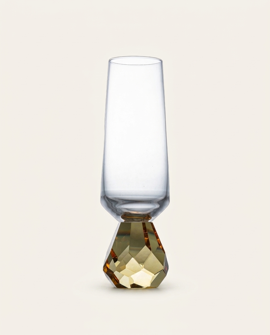 Ta&ccedil;a para Champanhe Aurora Amarelo - image 0
