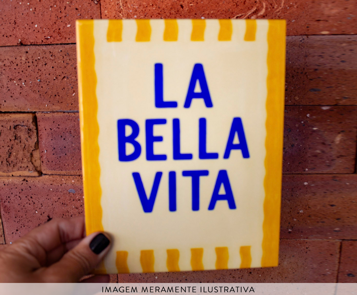 Azulejo Decorativo "La Bella Vita" image number 1