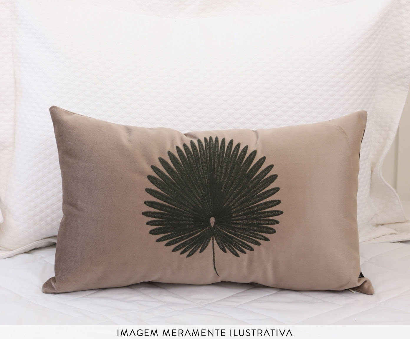 Jogo de Almofadas Lereve Fendi e Verde Musgo image number 3