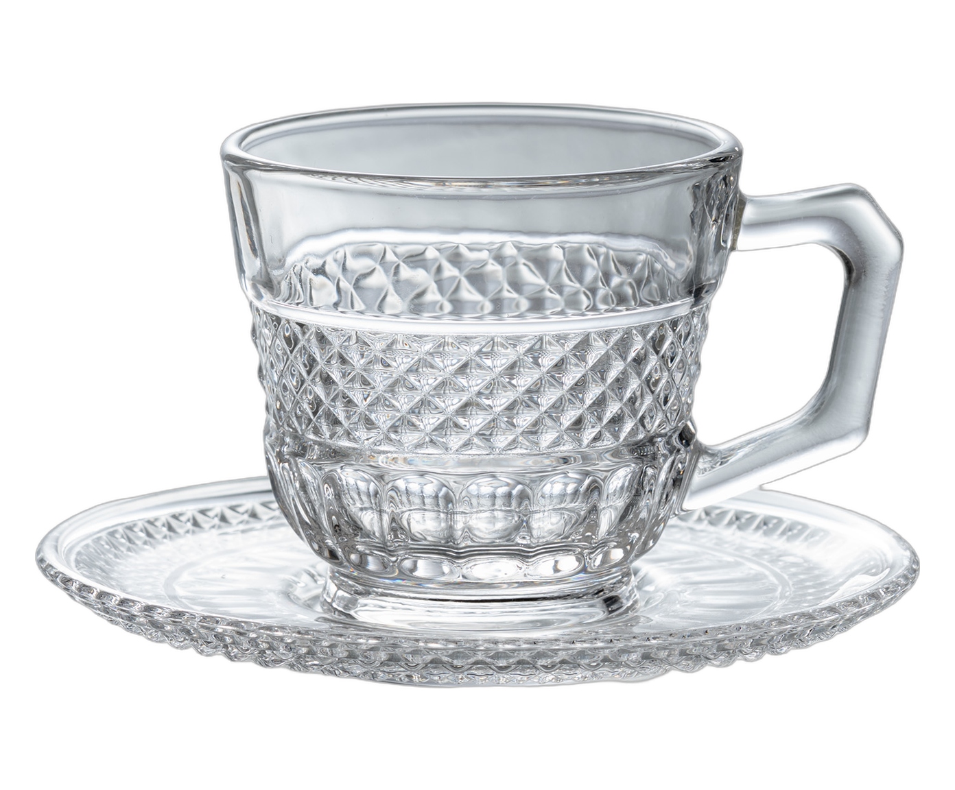 Jogo de X&iacute;caras para caf&eacute; Tress&ecirc; em cristal ecol&oacute;gico - image 0
