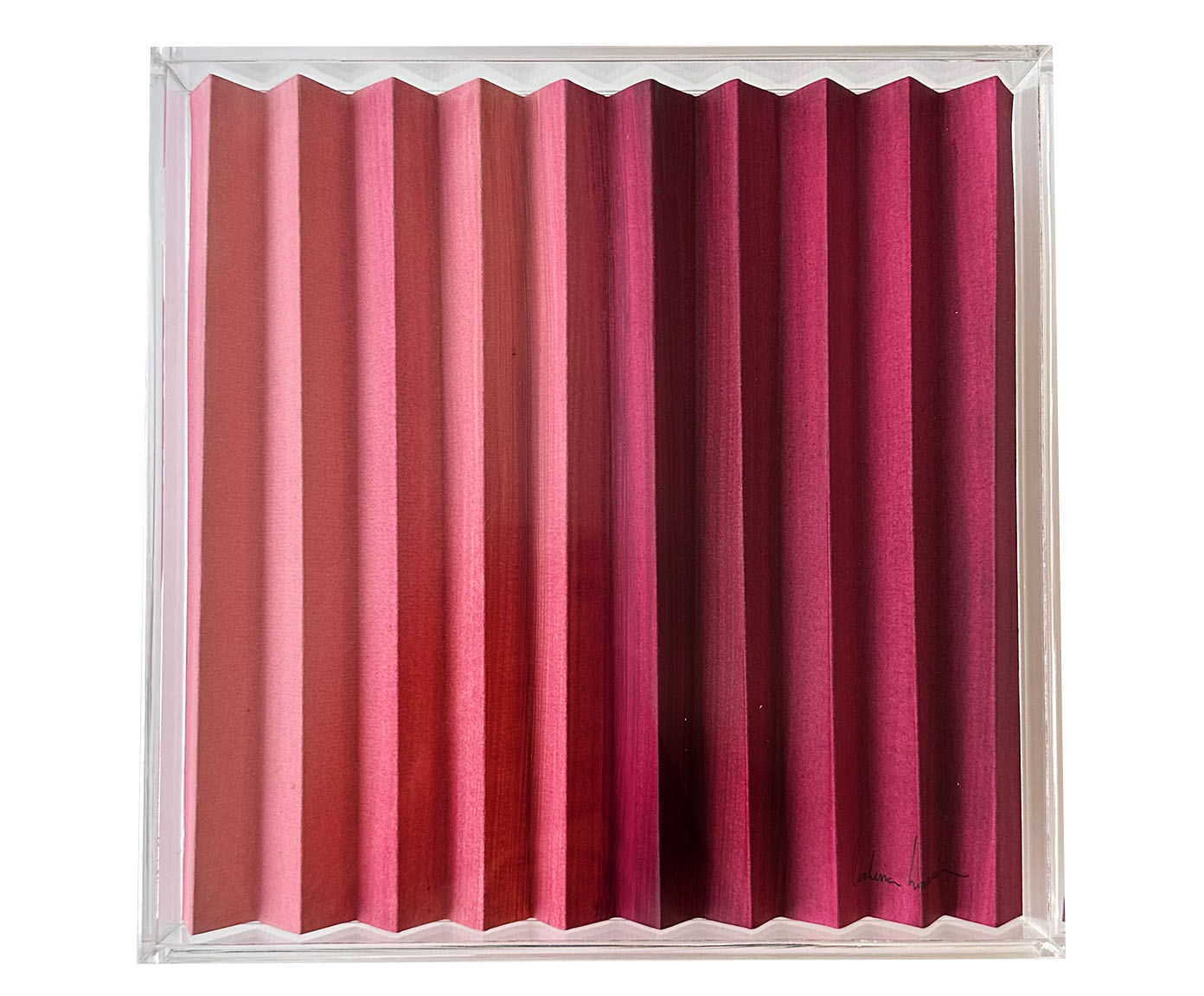Quadro Degrad&ecirc; Magenta image number 0