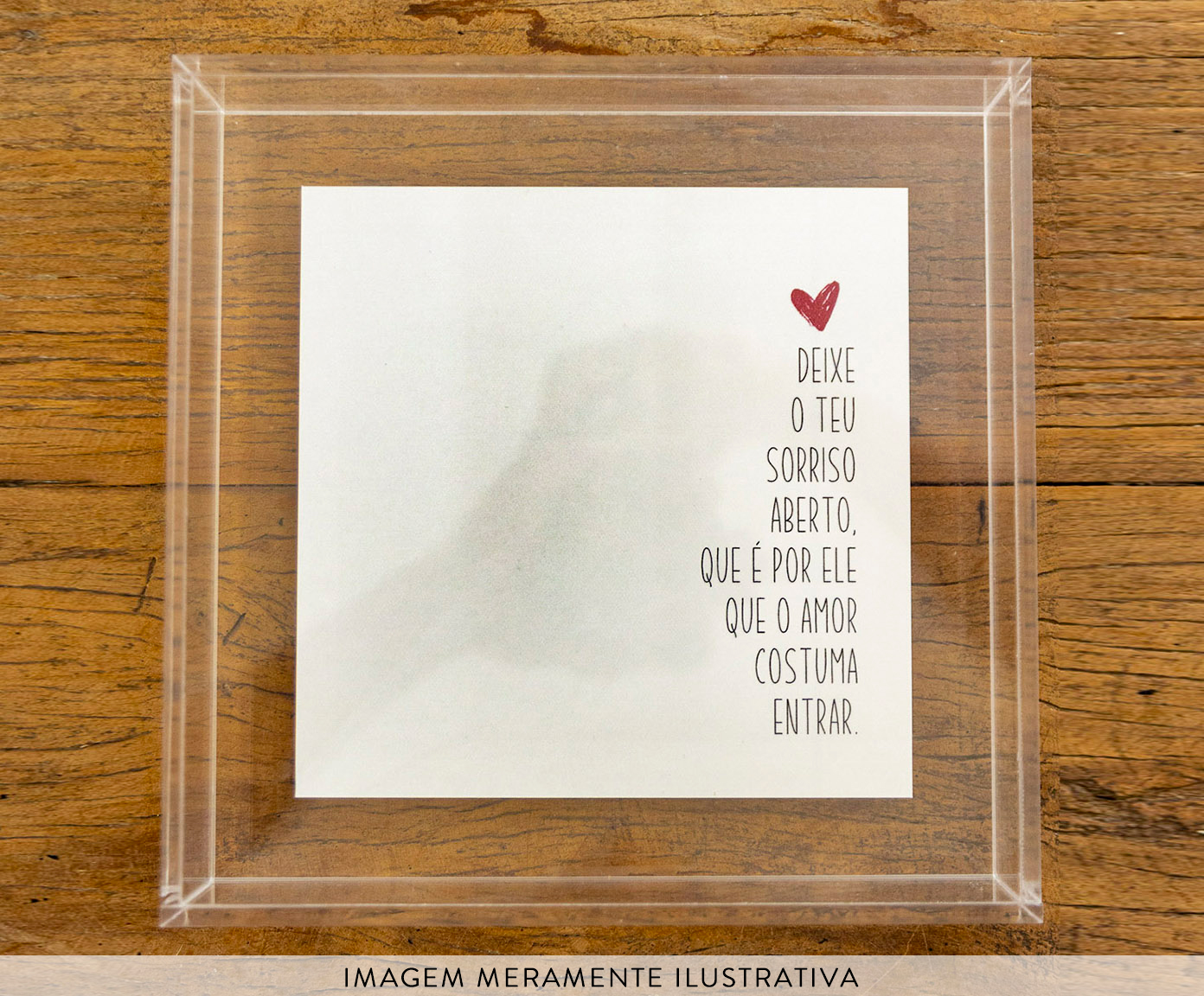 Quadro em Acr&iacute;lico "Sorriso Aberto" image number 1
