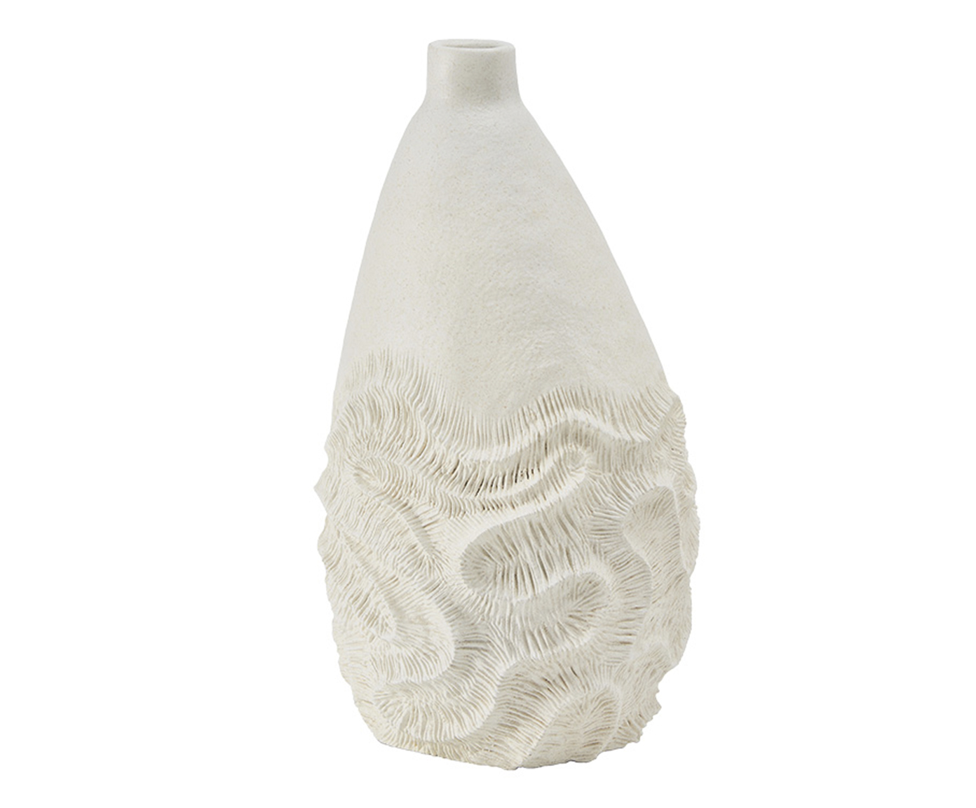 Vaso Decorativo Corallo Branco Pequeno image number 0