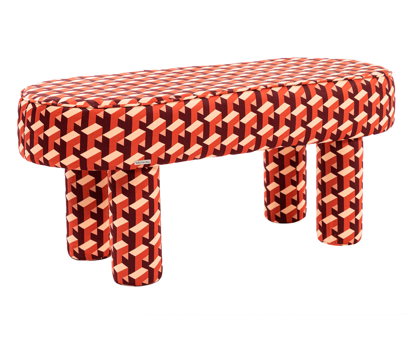 Puff Oval Bold Urbe Terracota - image 0