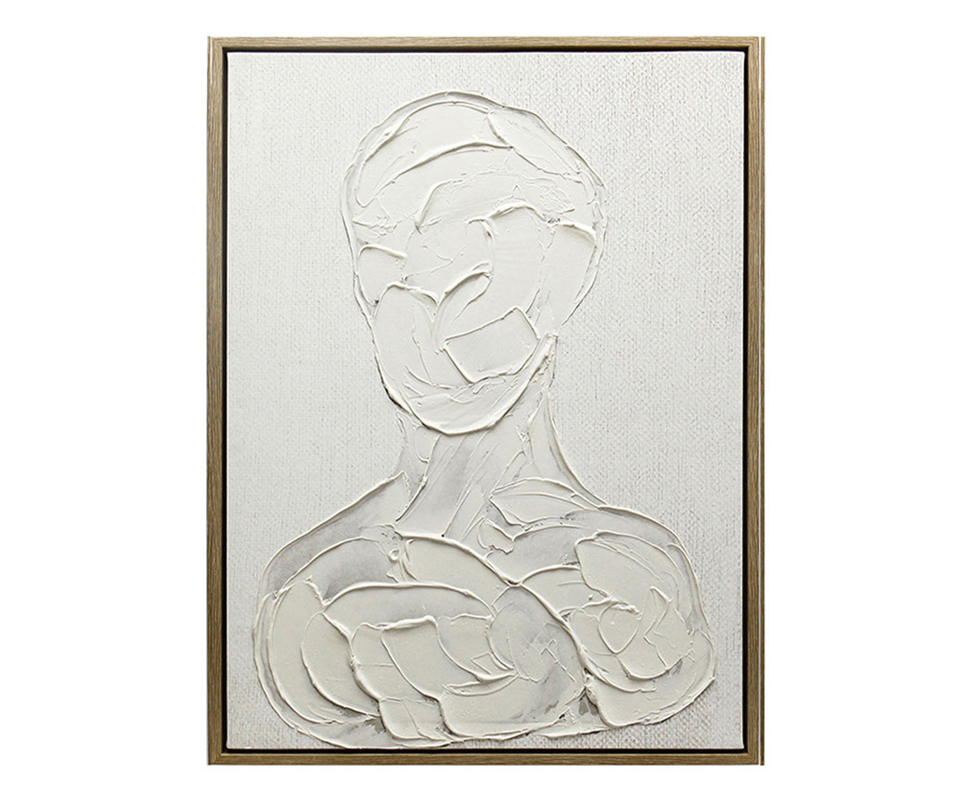 Quadro Decorativo Torace Branco image number 0