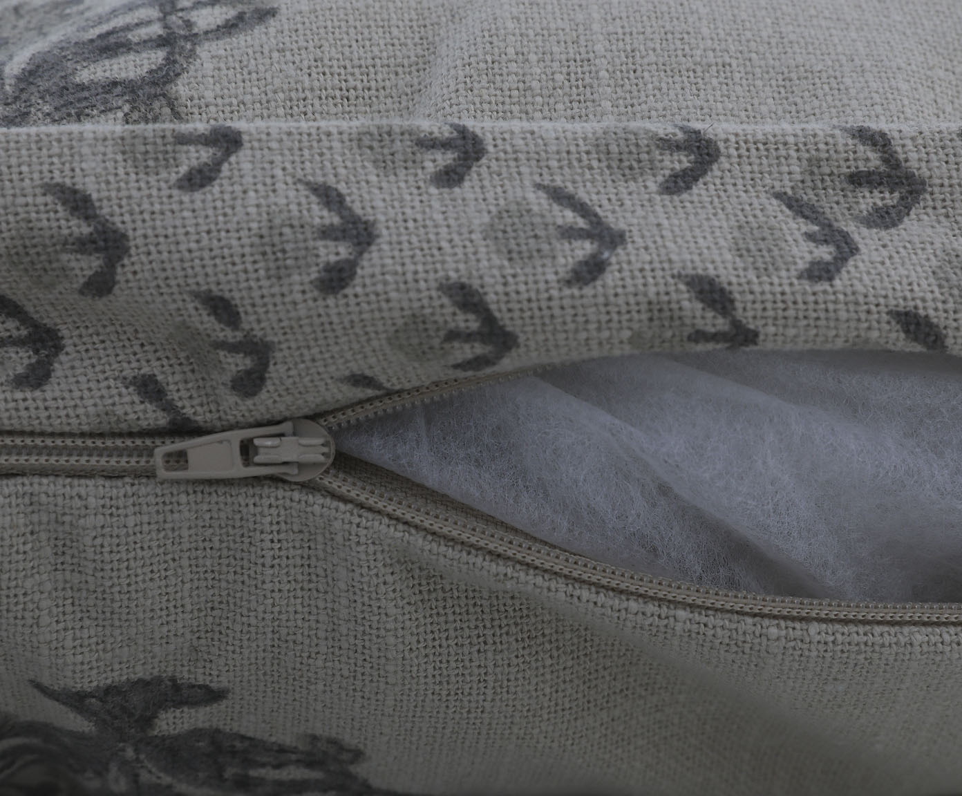 Capa de Almofada Myra Off-White e Cinza image number 2