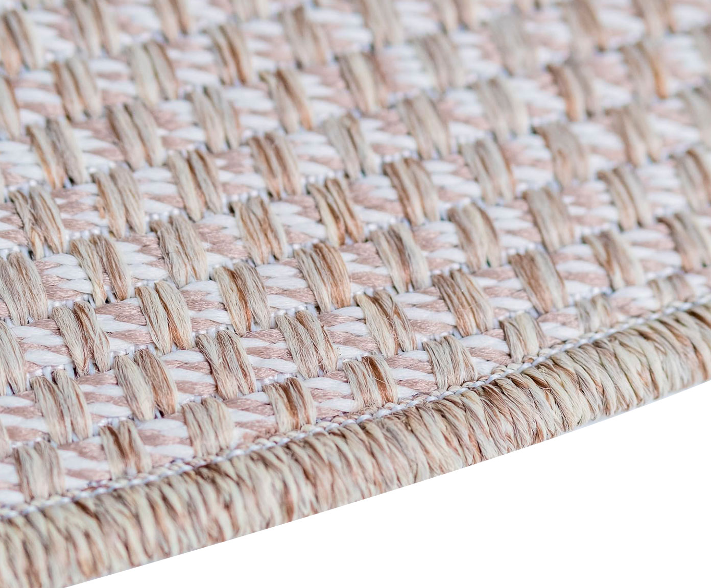 Tapete Redondo Artesanal Look Jacquard Flor de Liz A image number 4