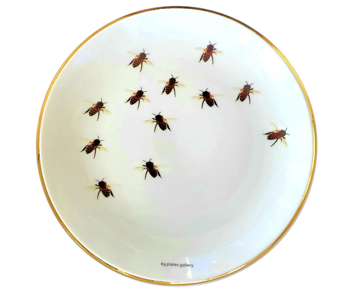 Prato de Porcelana Abelhas - image 0