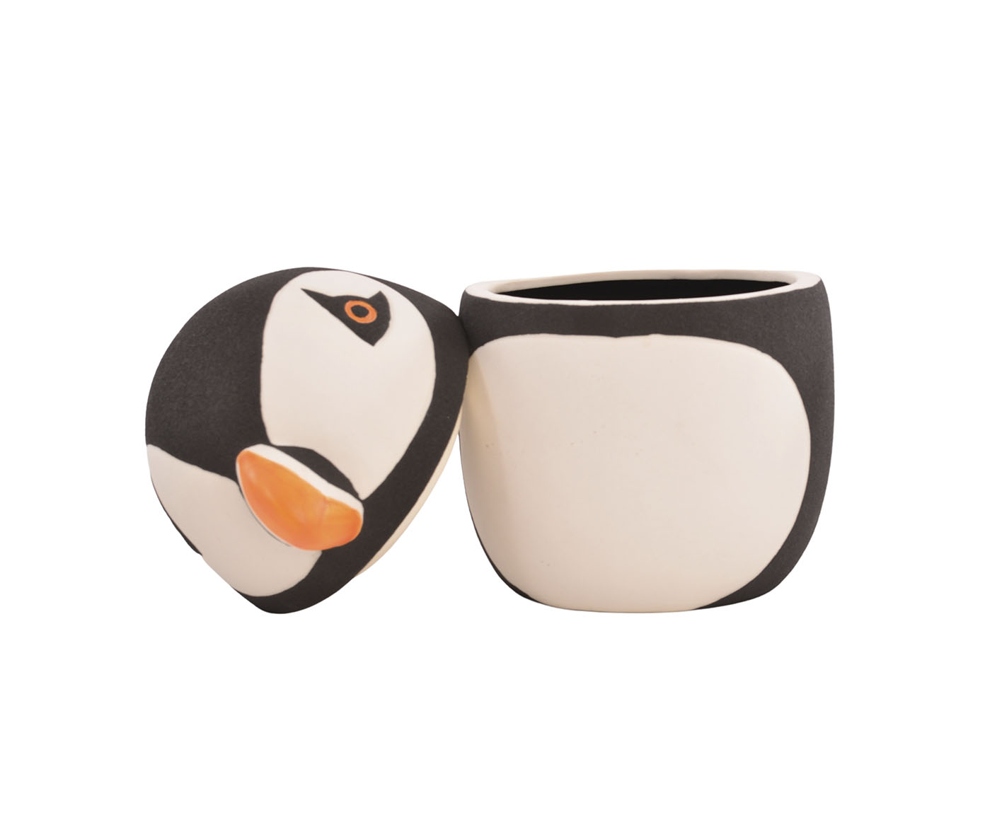 Vaso com Tampa em Porcelana Pingu II image number 3