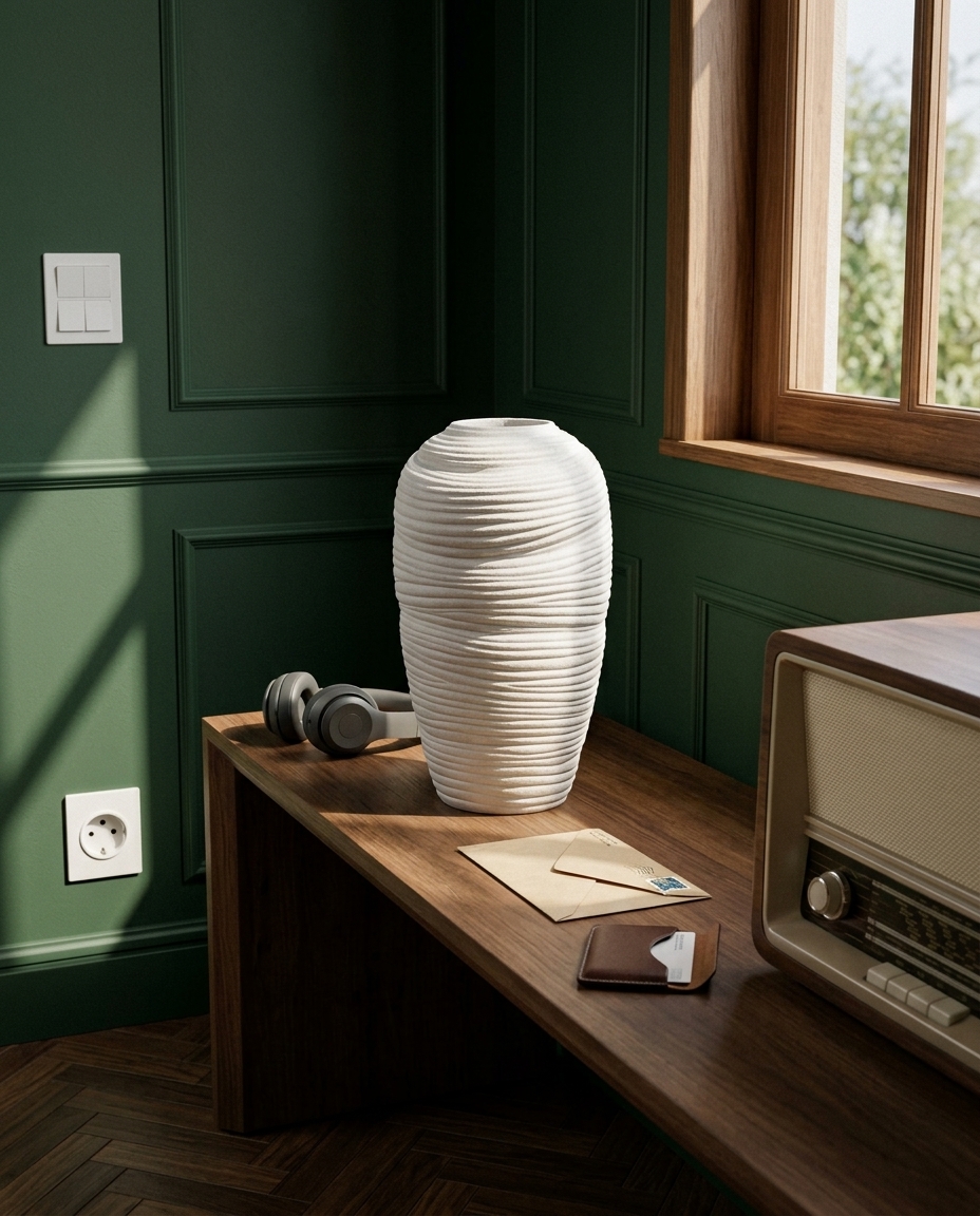 Vaso em Cer&acirc;mica Satete I - Off White image number 4