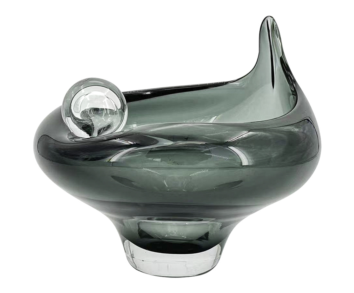 Vaso Decorativo Renziato Verde image number 0