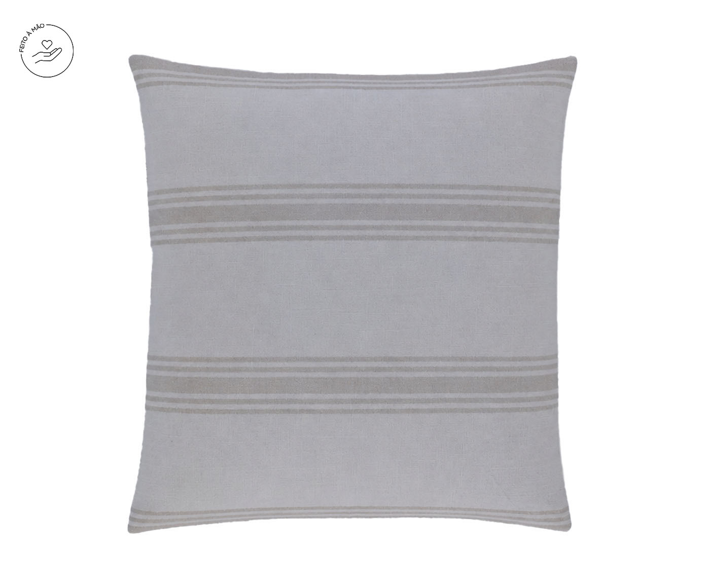 Capa de Almofada Trysha Off-White e Bege - image 0