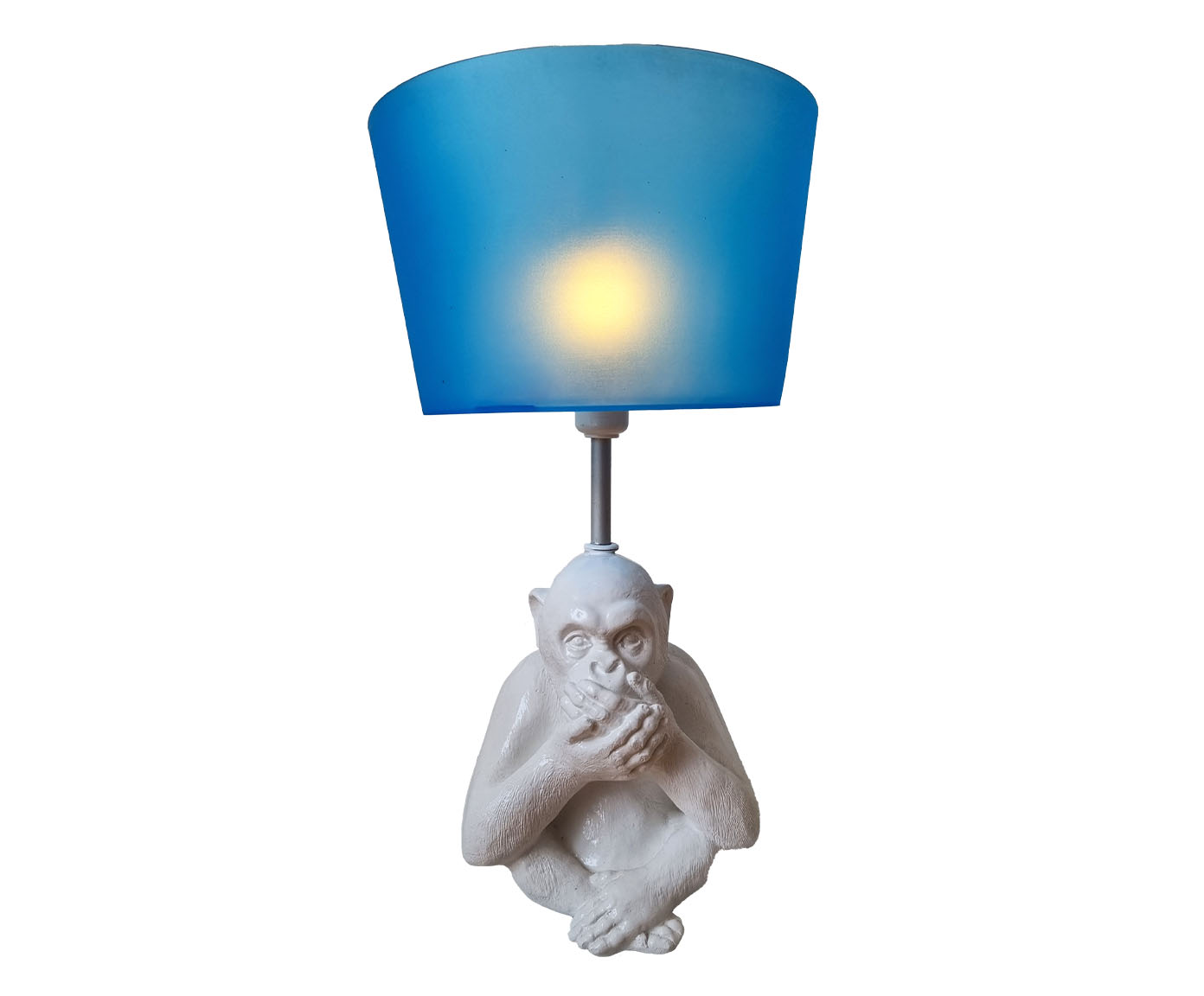 C&uacute;pula Pantalha Polim&eacute;rica Azul - image 1